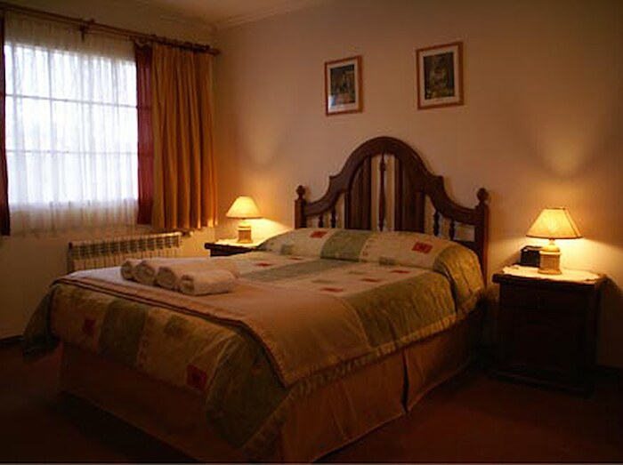 Standard room at Hotel Piedras Blancas, El Chaltén, Patagonia