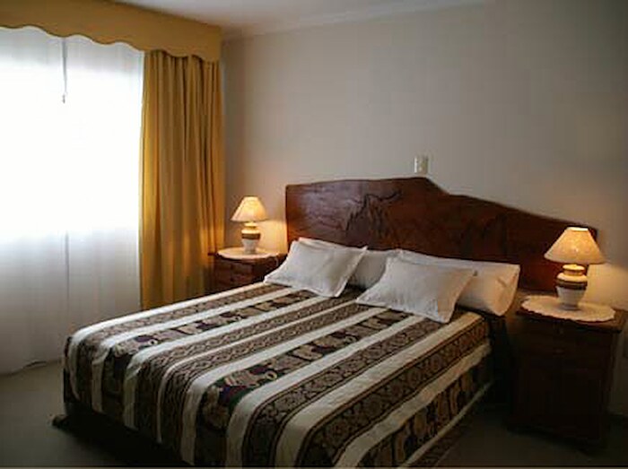 Superior room at Hotel Piedras Blancas, El Chaltén, Patagonia